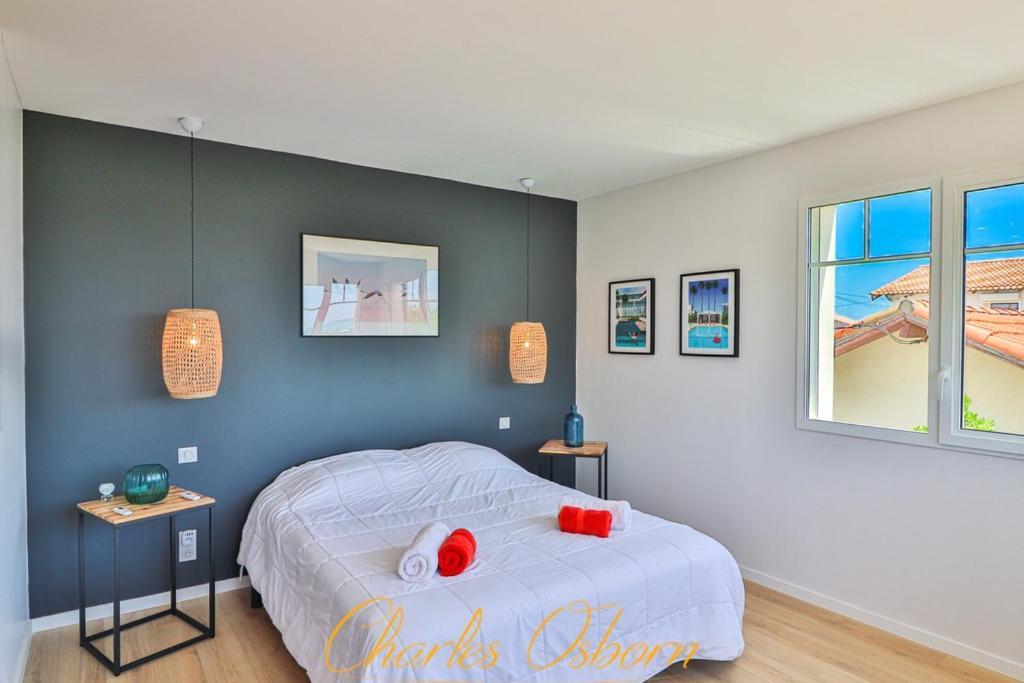 Villa Des Tamaris, Villa 5* En Bord De Mer. Фронтиньян Экстерьер фото