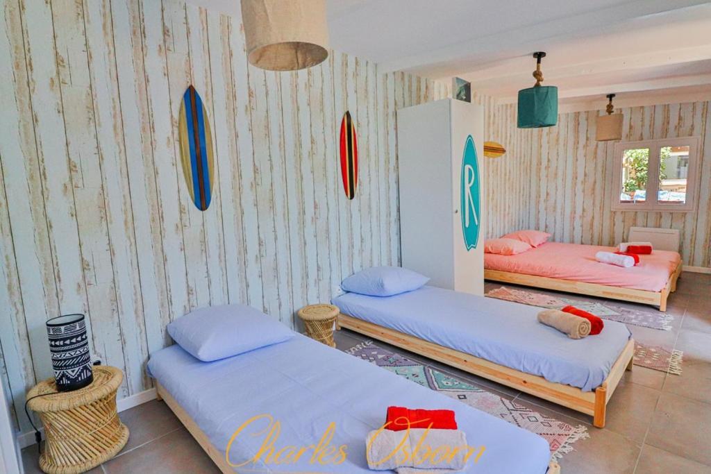 Villa Des Tamaris, Villa 5* En Bord De Mer. Фронтиньян Экстерьер фото